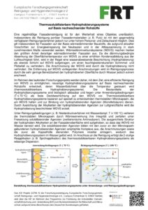 IGF-Forschungsprojekt 22794 N: Thermosolubilisierbare Hydrophobierungssysteme auf Basis nachwachsender Rohstoffe